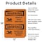 Signmission Swim At Your Own Risk With Symbol Bilingual, 12 in W x Rectangle, Aluminum OS-2PACK-WS-A-1218-L-12844 - alternate 7